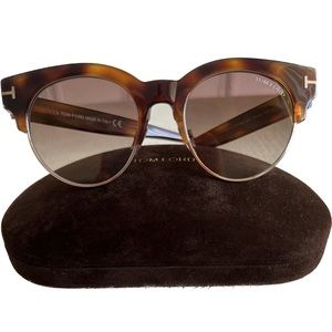 TOM FORD Henri-02 Sunglasses TF598 53G Authentic